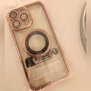 Rose gold iPhone 15 ProMax New Phone case